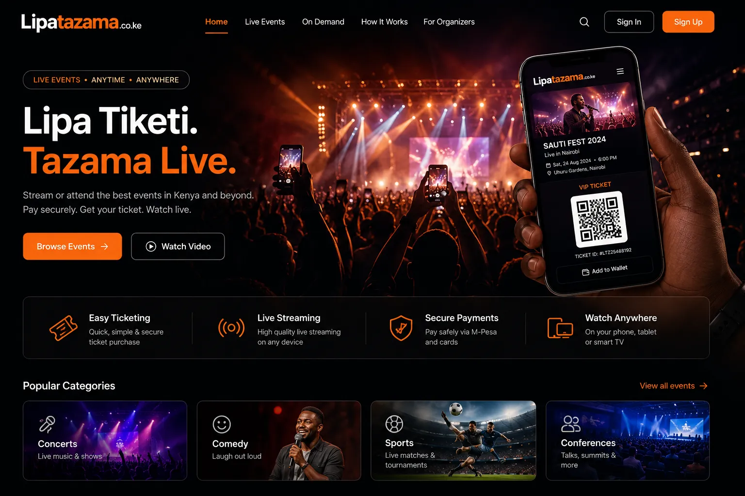 Comedy Standup Live Streaming